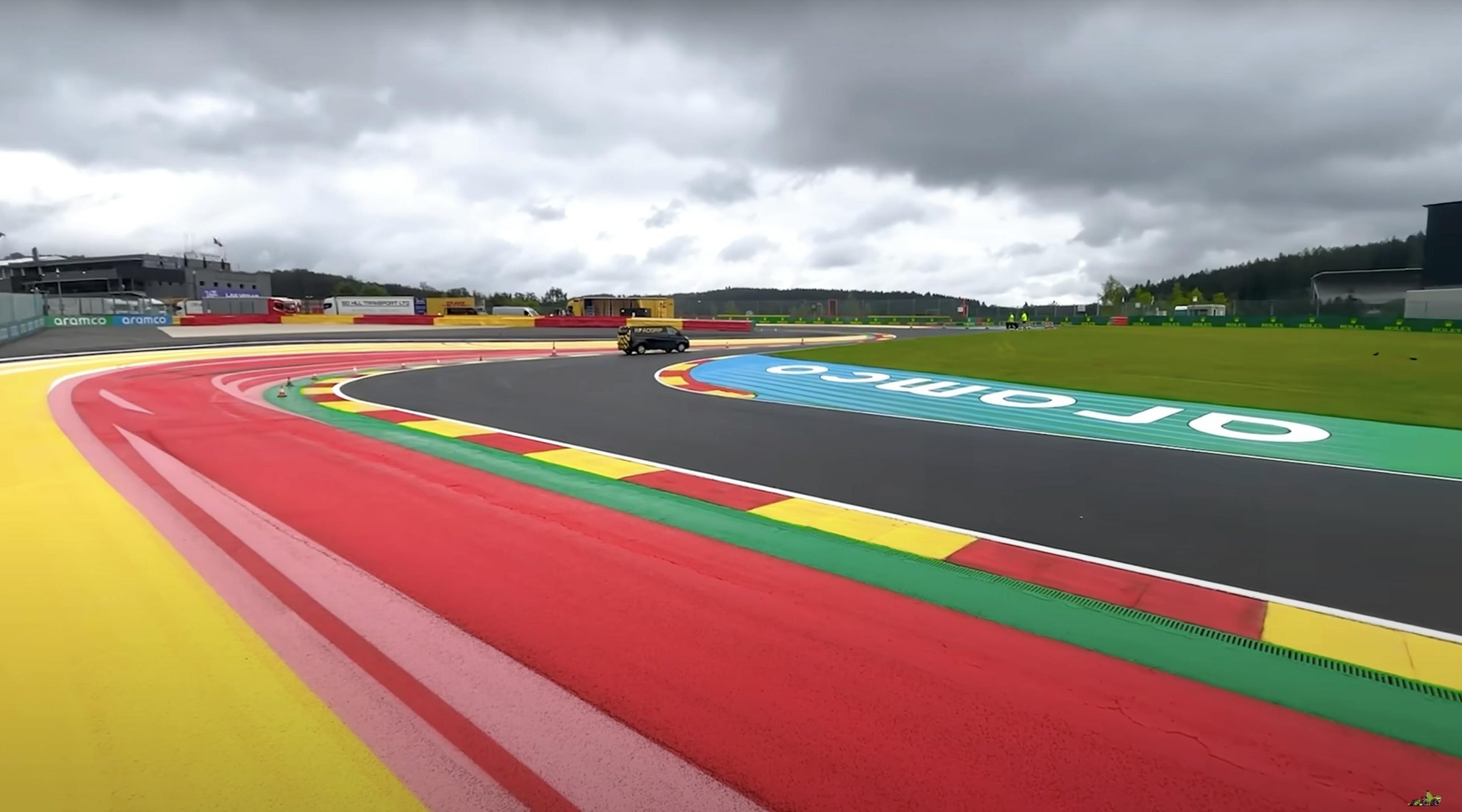 What Does It Take to Paint an F1 Track?